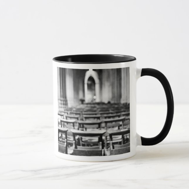 USA, Washington DC. Kyrkbänkar i National Mugg (Höger)