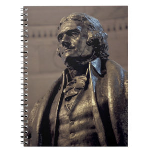USA, Washington DC. Thomas Jefferson-minnesmärket. Anteckningsbok Med Spiral