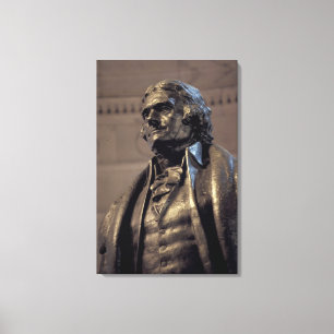 USA, Washington DC. Thomas Jefferson-minnesmärket. Canvastryck
