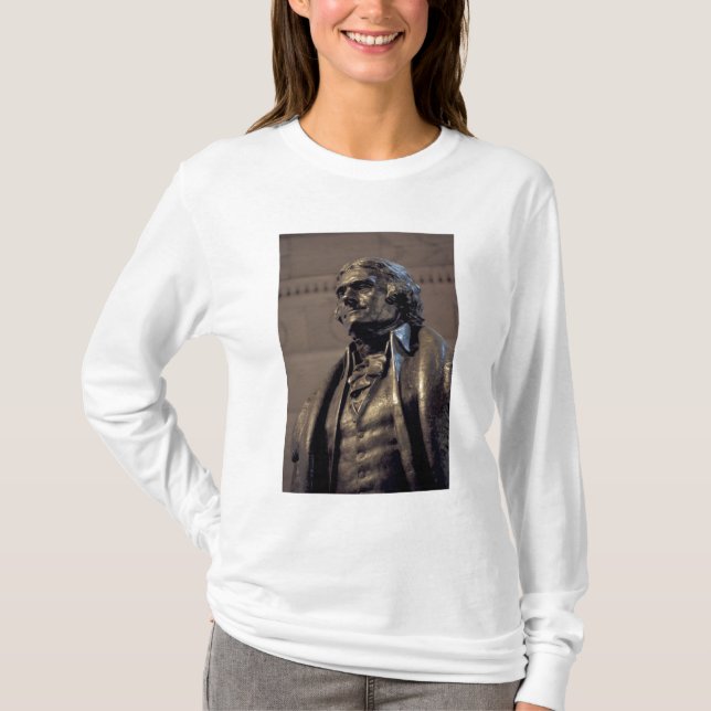 USA, Washington DC. Thomas Jefferson-minnesmärket. Tee (Framsida)