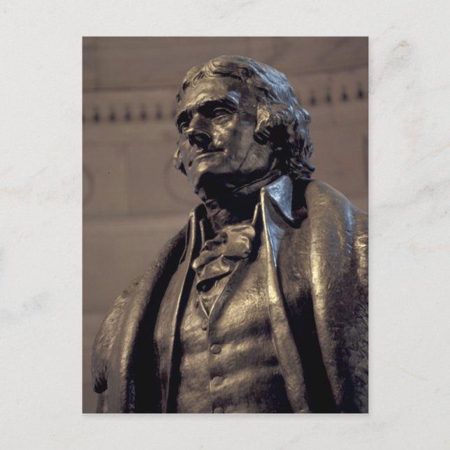 USA, Washington DC. Thomas Jefferson-minnesmärket. Vykort (Framsida)