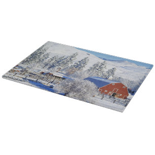 USA, Washington, Methow Valley, Ladugårdar i