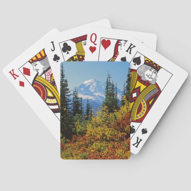 USA, Washington, Mt. Rainier National Park 2 Spelkort (Baksidan)