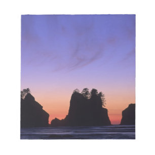 USA, Washington, Olympic National Park, Shi-shi Anteckningsblock