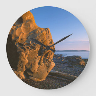USA, Washington, Orcas Island, Boulder Stor Klocka