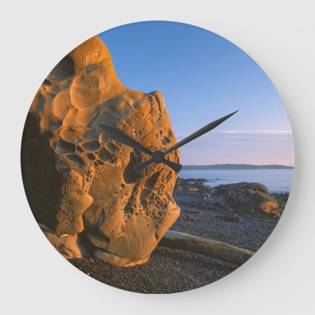 USA, Washington, Orcas Island, Boulder Stor Klocka (Framsida)