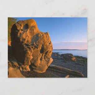 USA, Washington, Orcas Island, Boulder Vykort