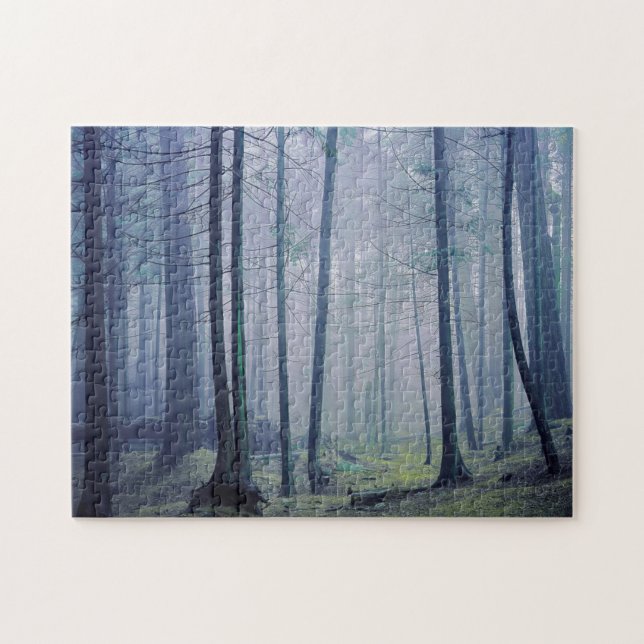 USA, Washington, Orcas Island, Moran State Park Pussel (Horisontell)