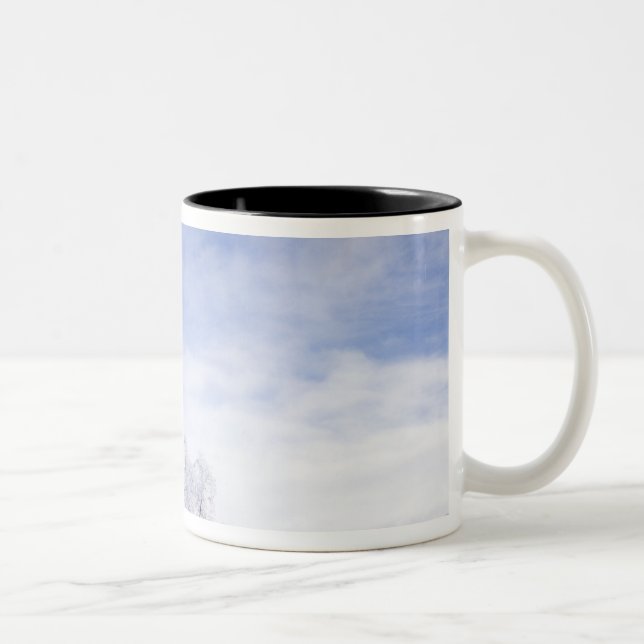 USA, Washington, Palouse-området, Frostad svart Två-Tonad Mugg (Höger)