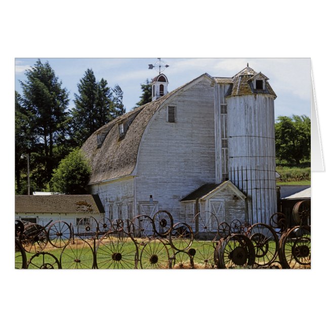 USA, Washington, Pullman, Barn Hälsningskort (Framsidan Horizontal)