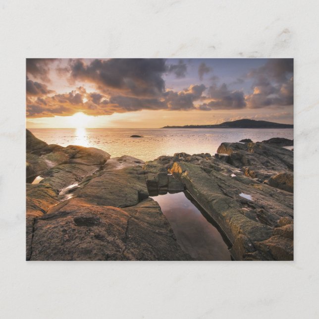 USA, Washington, San Juan.  En dramatisk 2 Vykort (Framsida)