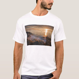 USA, Washington, San Juan Islands. Ett dramatiskt Tee Shirt