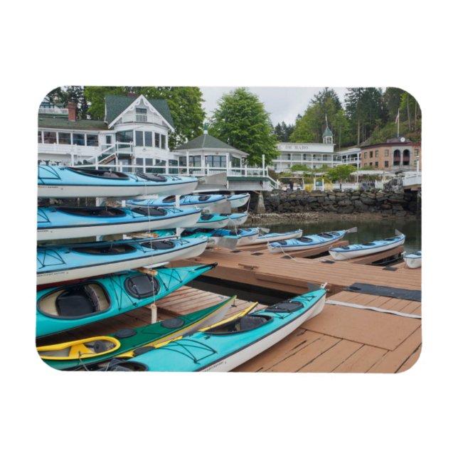 USA, Washington, San Juan-öarna Magnet (Horisontell)