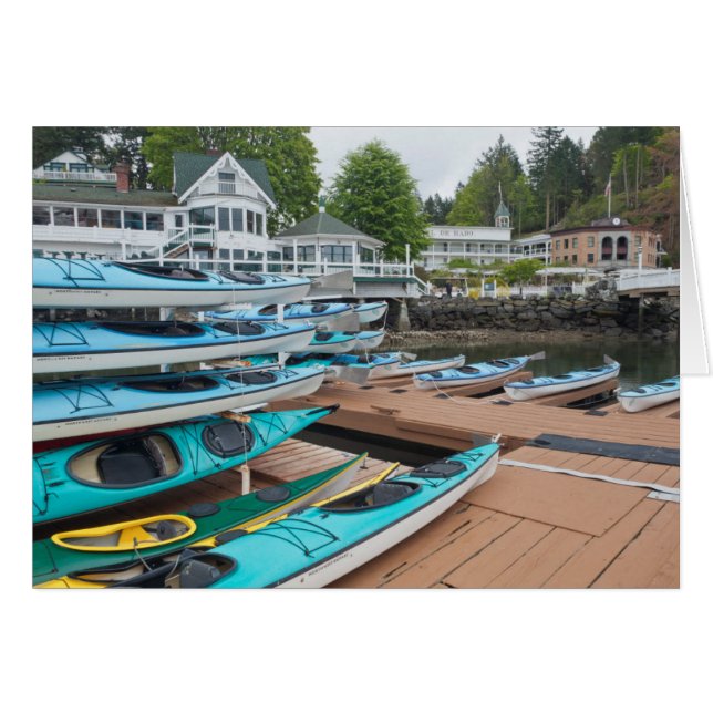 USA, Washington, San Juanöarna Hälsningskort (Framsidan Horizontal)