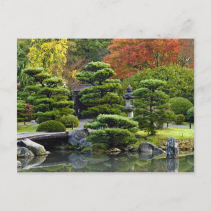 USA, Washington, Seattle, Arboretum, Japansk Vykort