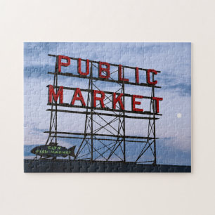 USA, Washington, Seattle, Pike Street Market Pussel