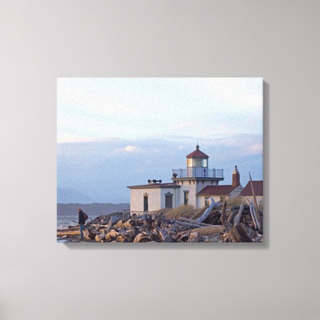 USA, Washington, Seattle, Puget Sound 2 Canvastryck (Framsida)