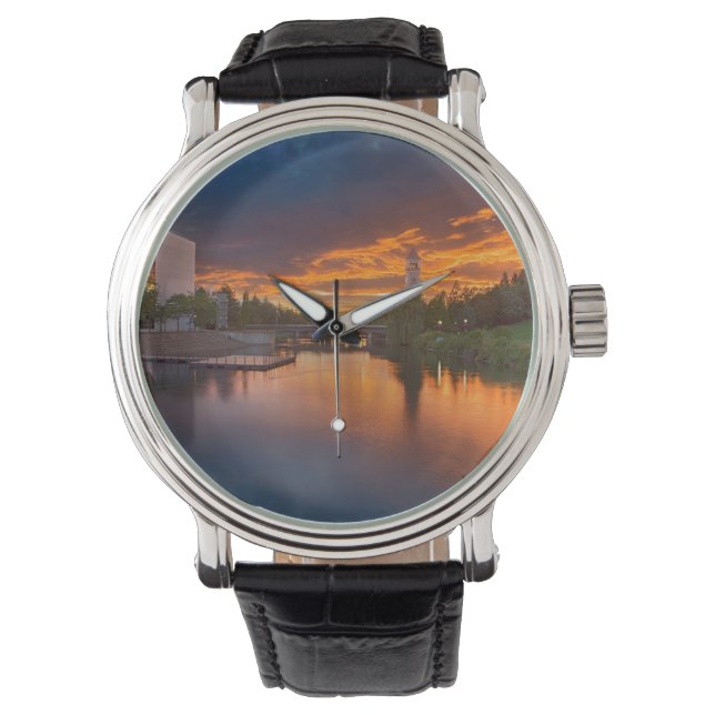 USA, Washington, Spokane, Riverfront Park Armbandsur (Framsida)