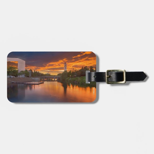 USA, Washington, Spokane, Riverfront Park Bagagebricka (Horisontell Framsida)