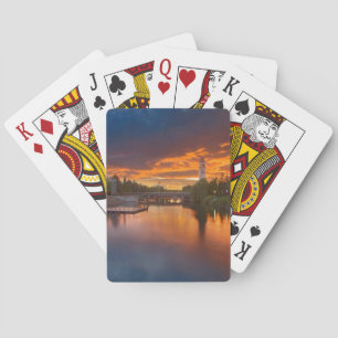 USA, Washington, Spokane, Riverfront Park Spel Kort