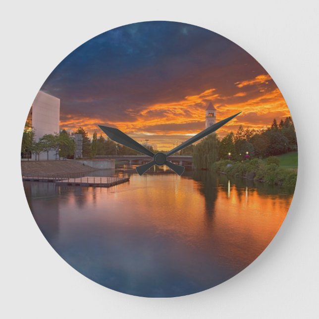 USA, Washington, Spokane, Riverfront Park Stor Klocka (Framsida)