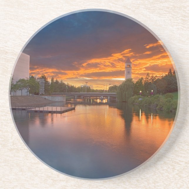 USA, Washington, Spokane, Riverfront Park Underlägg (Framsidan)