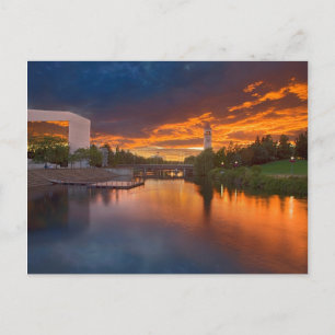 USA, Washington, Spokane, Riverfront Park Vykort