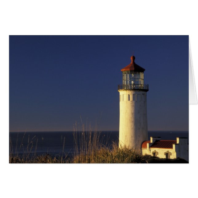 USA, Washington State, Fort Canby State Park. Hälsningskort (Framsidan Horizontal)