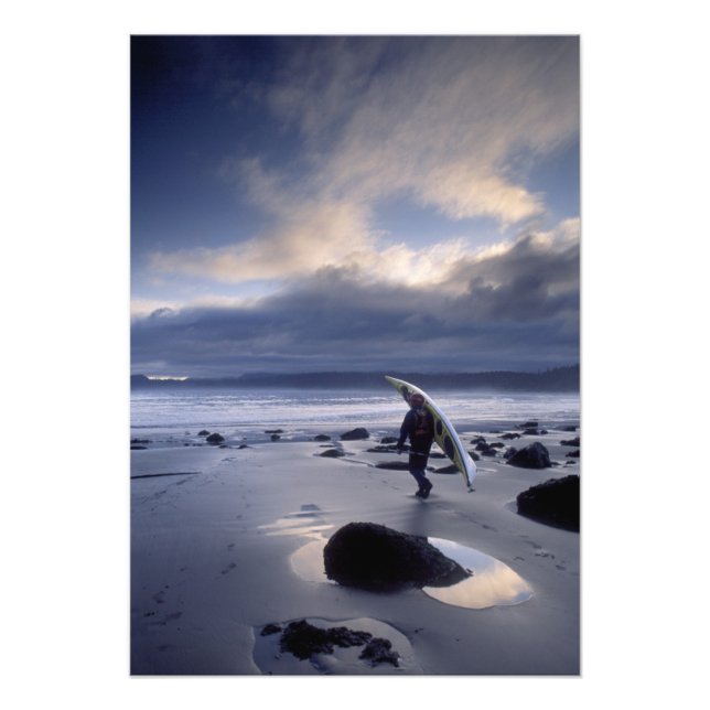 USA, Washington State, Olympic National Park. Fototryck (Framsidan)