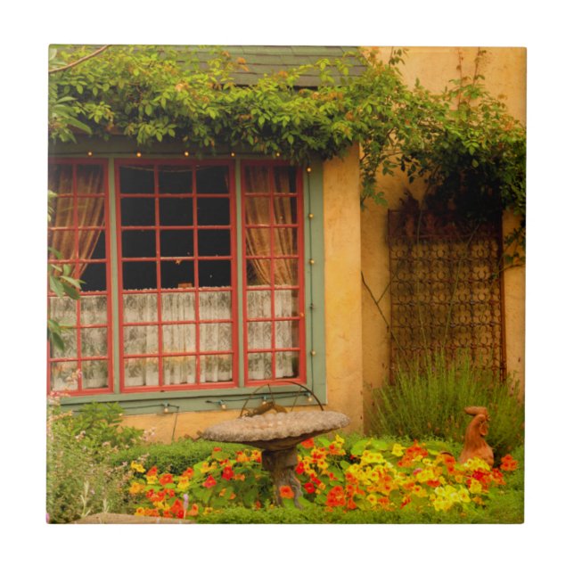 USA, Washington, Woodinville, Herbfarm Kakelplatta (Framsidan)