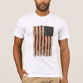 USA Weasted Flagga T Shirt