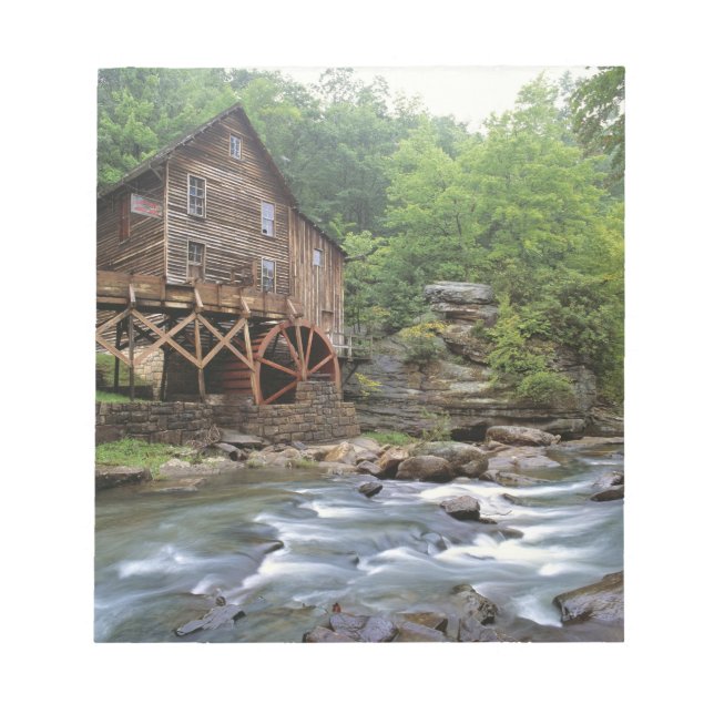 USA, West Virginia, Babcock SP. Rustic Glade Anteckningsblock (Framsida)