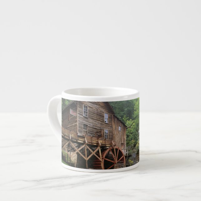 USA, West Virginia, Babcock SP. Rustic Glade Espressomugg (Framsida vänster)