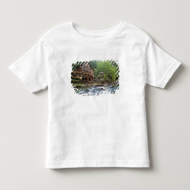 USA, West Virginia, Babcock SP. Rustic Glade T-shirt (Framsida)