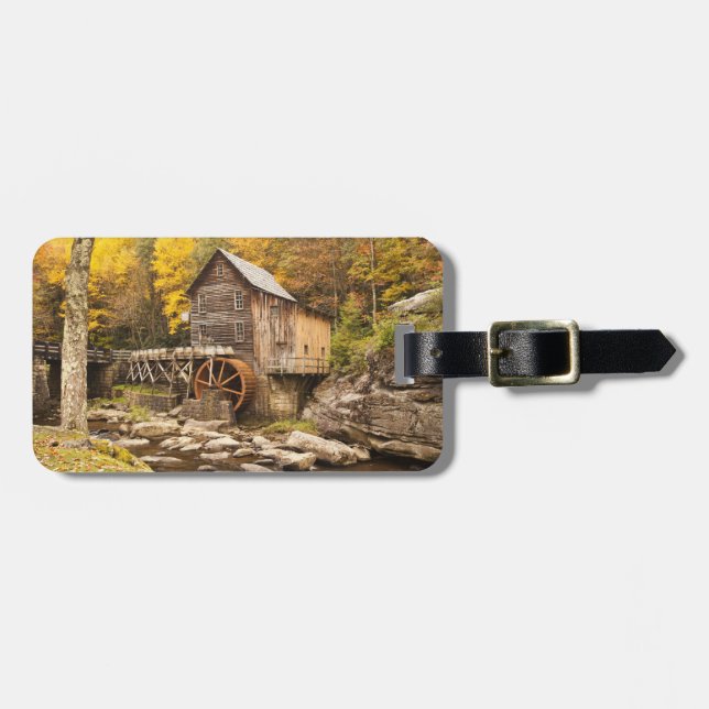 USA, West Virginia, Clifftop. Babcock State 2 Bagagebricka (Horisontell Framsida)