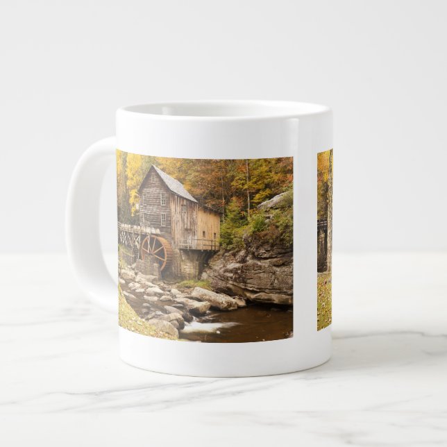 USA, West Virginia, Clifftop. Babcock State 2 Jumbo Mugg (Framsida vänster)