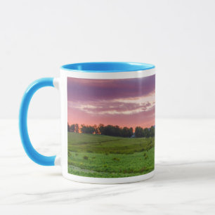 USA, West Virginia, Davis. Landskap Mugg