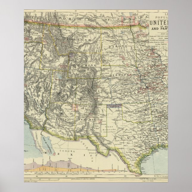 USA WESTERN POSTER (Framsidan)