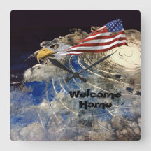 USA Whirling Earth klocka