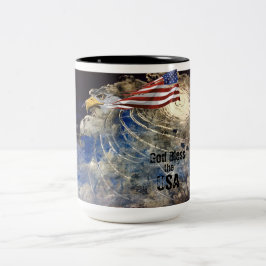 USA Whirling Earth Mugg