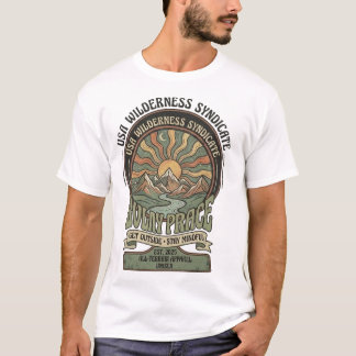 USA Wilderness Syndicate – Mountain Horizon T-Shir T Shirt