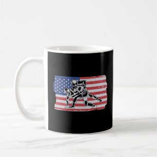 USA Wrestling Wrestler Wrestling Kaffemugg