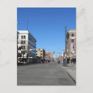 USA - Wyoming - Cheyenne - Huvudstad Avenue Vykort