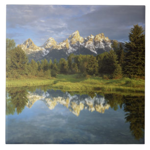 USA, Wyoming, Grand Teton National Park. Grand 2 Kakelplatta