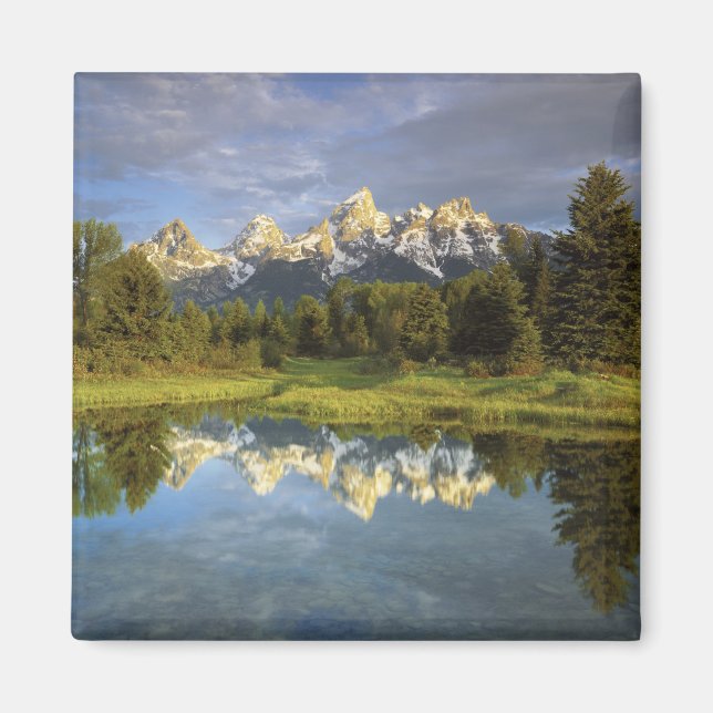 USA, Wyoming, Grand Teton National Park. Grand 2 Magnet (Framsidan)