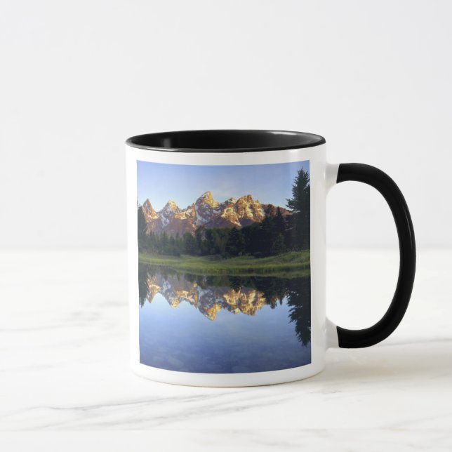 USA, Wyoming, Grand Teton National Park. Grand Mugg (Höger)