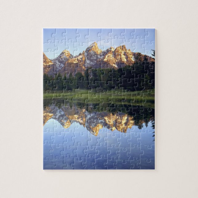 USA, Wyoming, Grand Teton National Park. Grand Pussel (Vertikal)