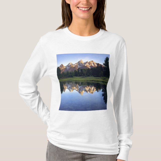 USA, Wyoming, Grand Teton National Park. Grand T-shirt (Framsida)