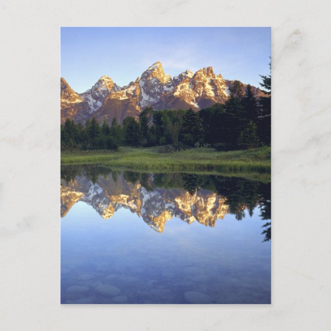 USA, Wyoming, Grand Teton National Park. Grand Vykort (Framsida)