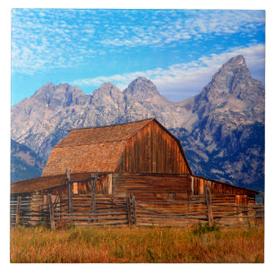 USA, Wyoming, Grand Teton National Park. Kakelplatta